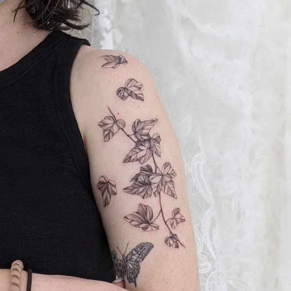 Ivy Vine Tattoo