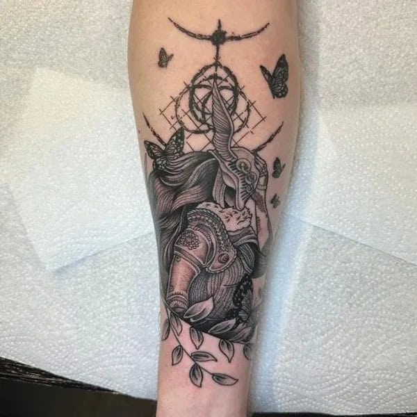 Elden Ring Forearm Tattoo