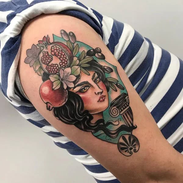 Explore More Engaging  Designs Of Persephone Tattoo