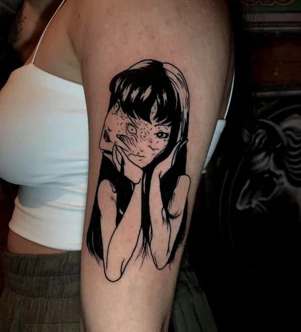 Tomie Junji Ito Tattoo