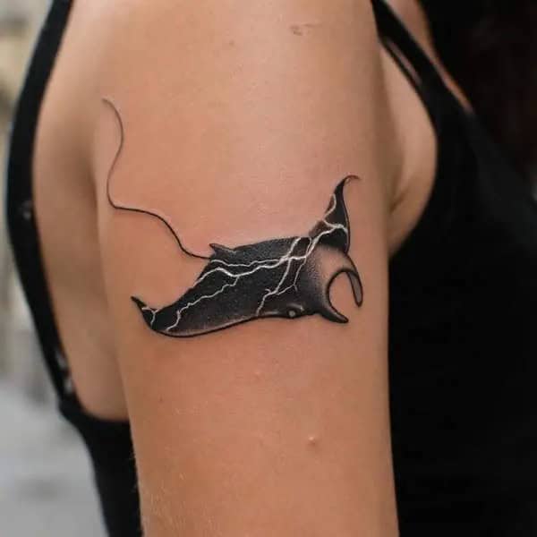 Stingray Arm Tattoo