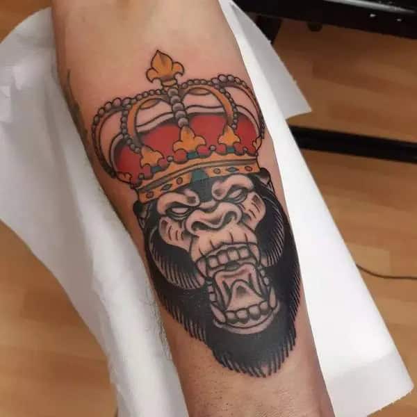 King Gorilla Tattoo