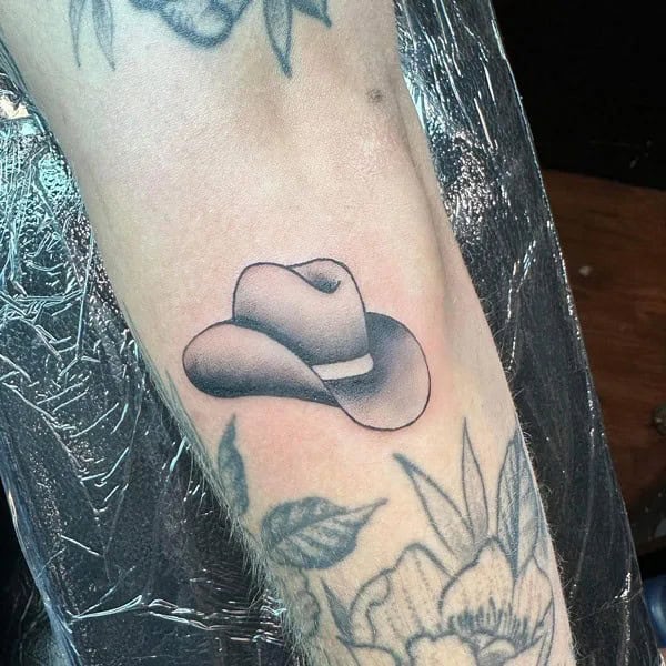 Cowboy Hat Tattoo