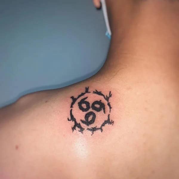 Sasuke Curse Mark 999 Tattoo