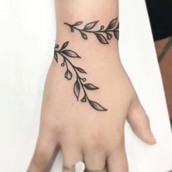 Olive Leaf Tattoo