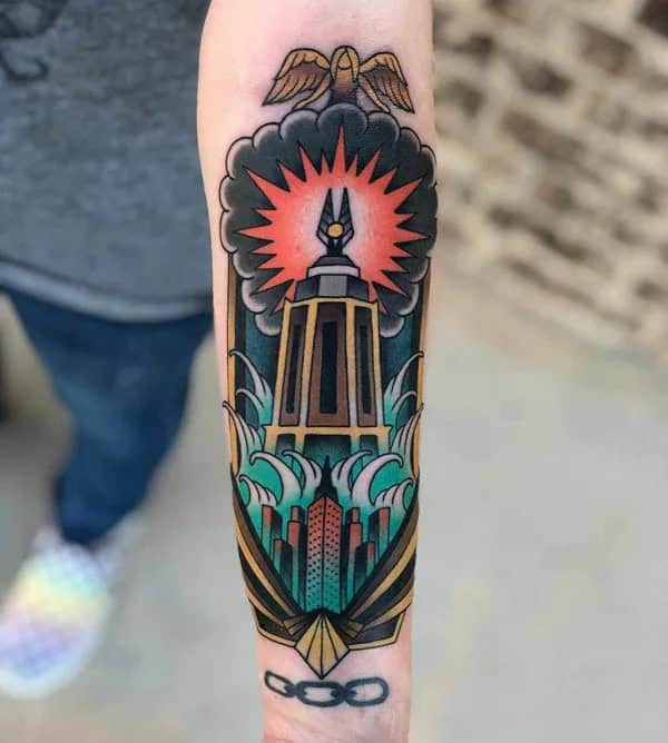 Bioshock Lighthouse Tattoo