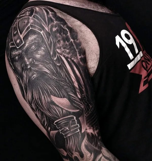 Viking Warrior Tattoo