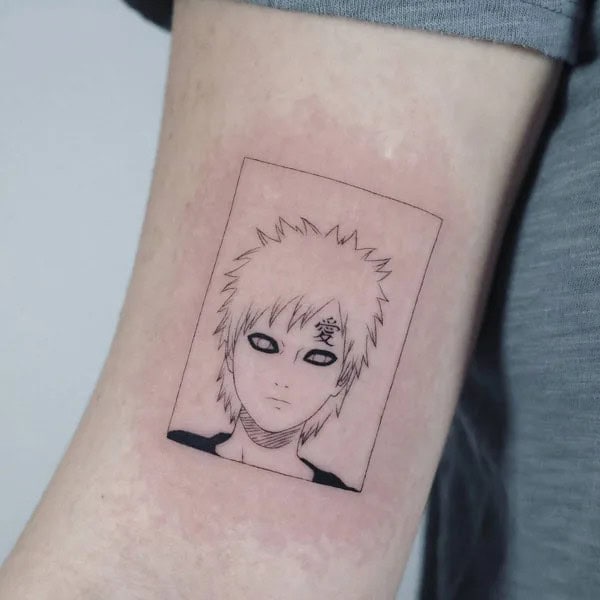 More Gaara Tattoos To Check Out For Gaining Inspiration