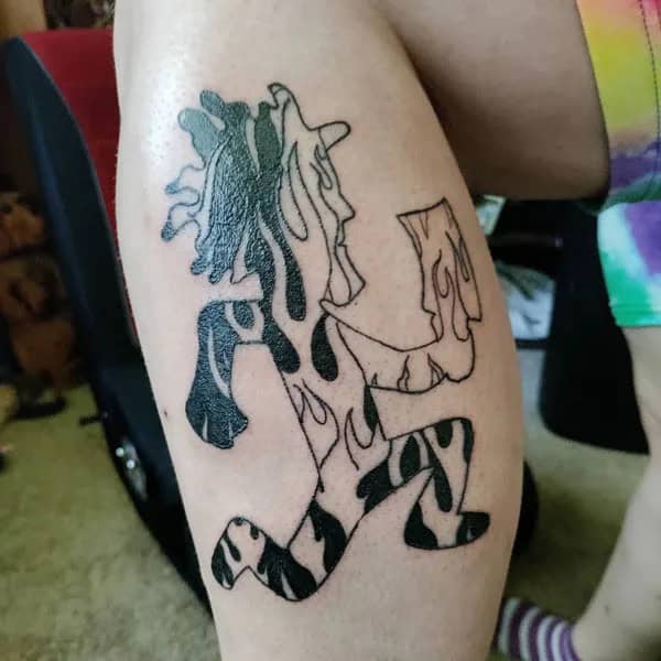 Lego Hatchet Man Tattoo