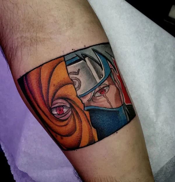 Madara Sharingan Tattoo