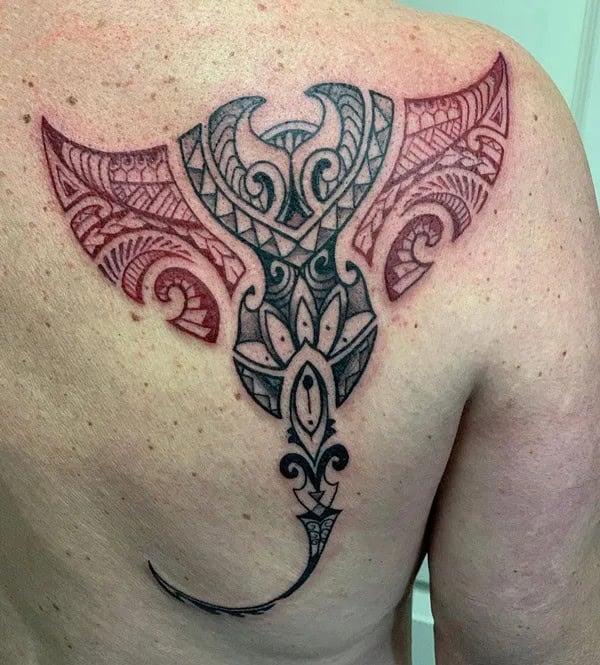 Tribal Stingray Tattoo