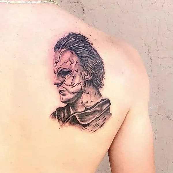 Michael Myers House Tattoo