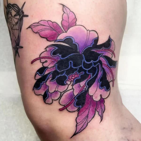 Gothic Flower Tattoo