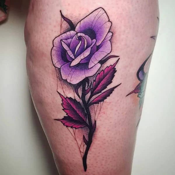 Gothic Rose Tattoo