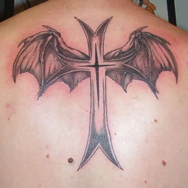 Bat Tattoo On Hand