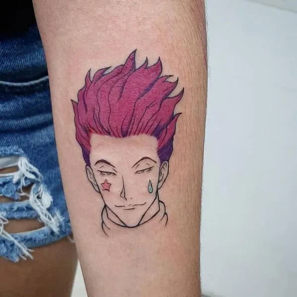 Hisoka Morow Tattoo