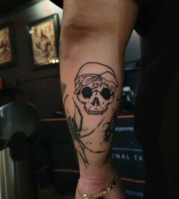 G59 Forearm Tattoo