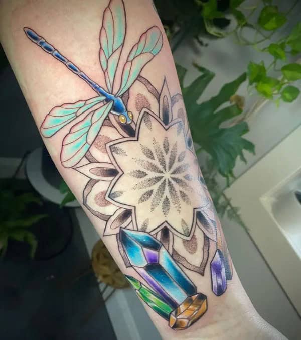 More Sublime Entries Of Dragonfly Tattoos