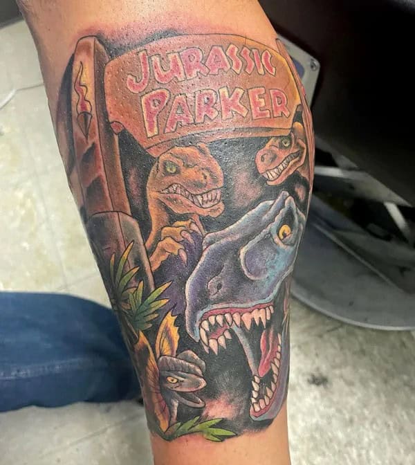 Jurassic Park Tattoo