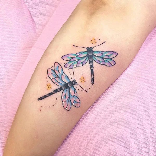 More Sublime Entries Of Dragonfly Tattoos