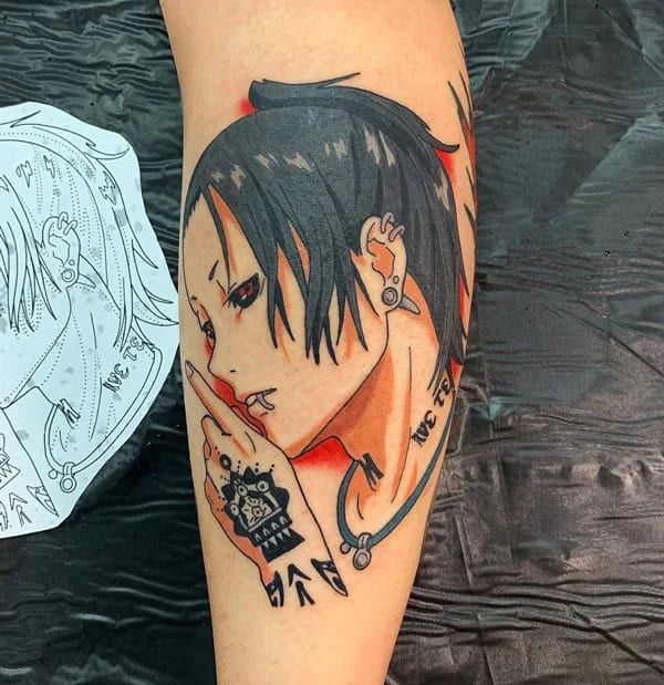 Uta Tokyo Ghoul Tattoo