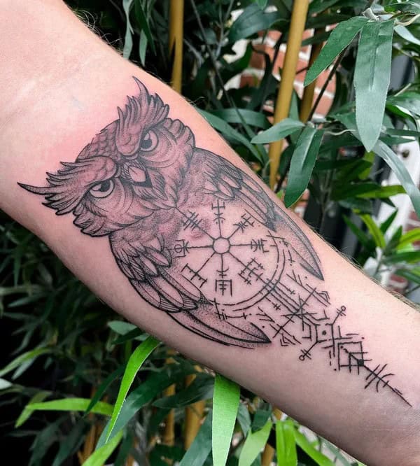 Viking Compass Tattoo