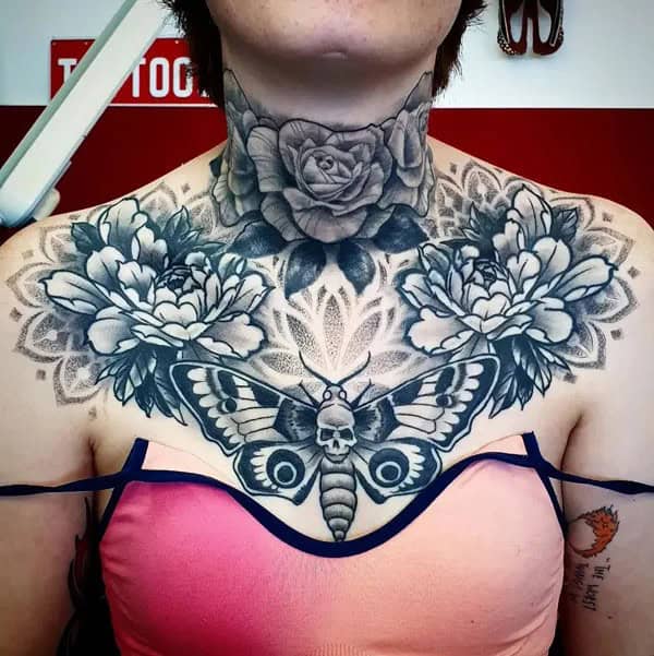 More Death Moth Tattoos That Can’t Be Ignored!