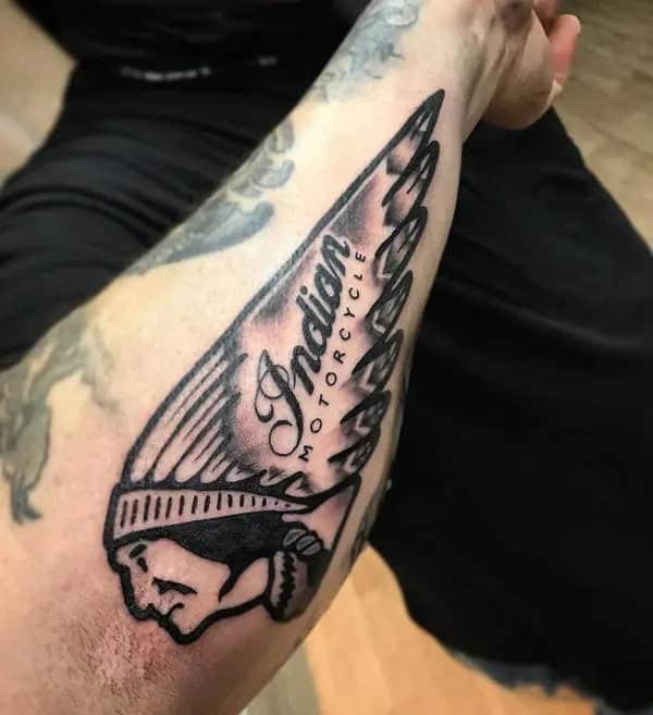 Indian Motorcycle Tattoo