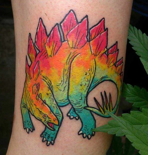 Stegosaurus Tattoo