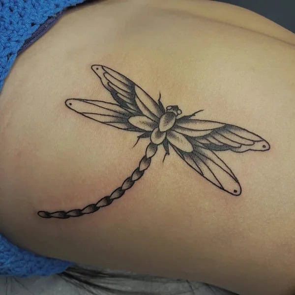 More Sublime Entries Of Dragonfly Tattoos