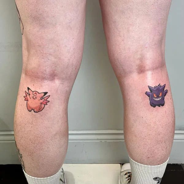 Anime Foot Tattoo