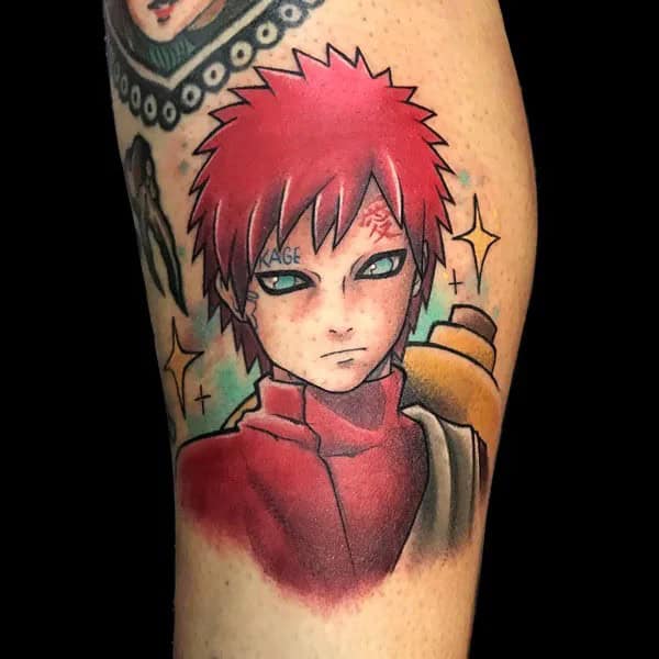 More Gaara Tattoos To Check Out For Gaining Inspiration