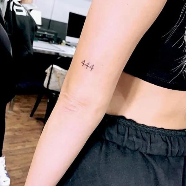 444 Tattoo Small