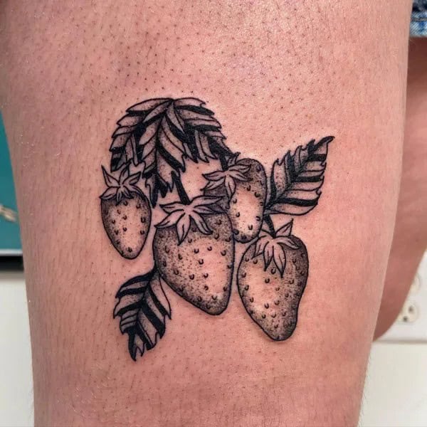 More Designs of Strawberry Tattoos To Check Out This Instant