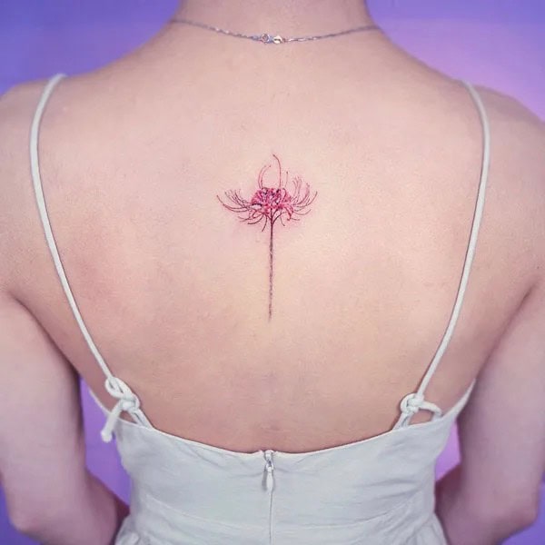 Demon Slayer Spider Lily Tattoo