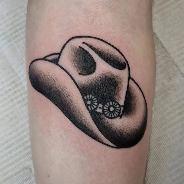 Cowboy Hat Tattoo