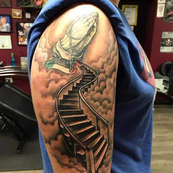 More Unique Stairway To Heaven Tattoo Ideas To Wear in 2024