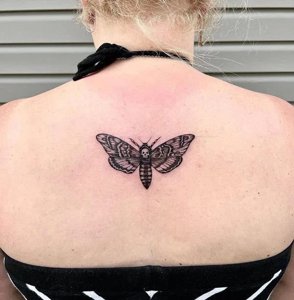 More Death Moth Tattoos That Can’t Be Ignored!