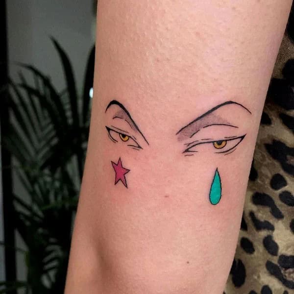 Phantom Troupe Eye Tattoo