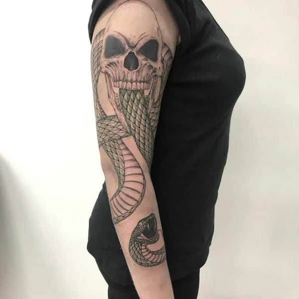 Death Eater Sleeve Tattoo