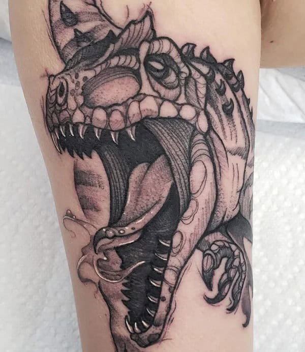 Allosaurus Tattoo