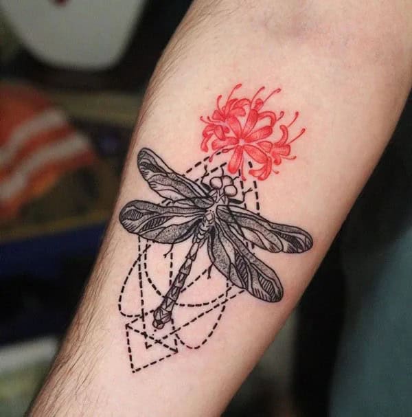 Demon Slayer Spider Lily Tattoo