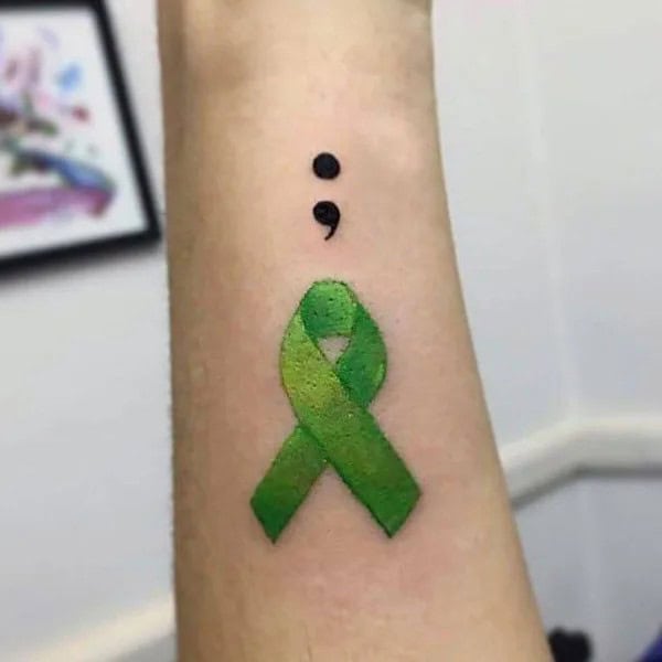 Cancer Semicolon Tattoos