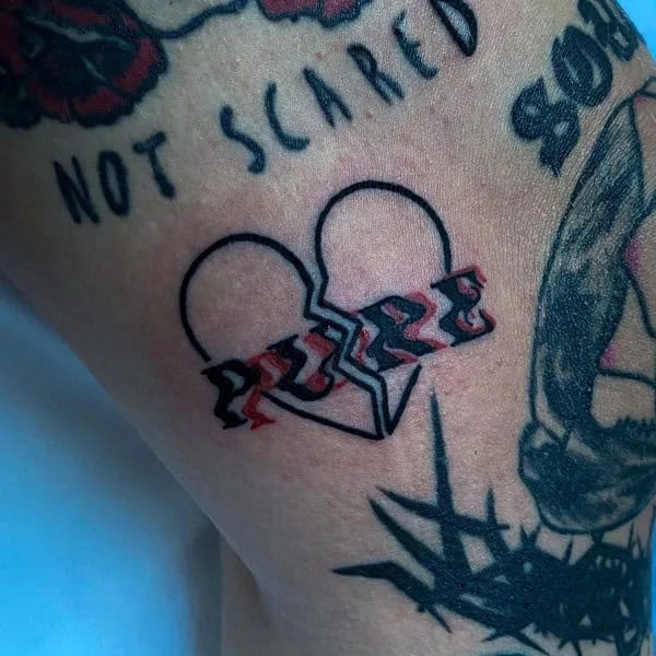 More Broken Heart Tattoos To Wear This Year