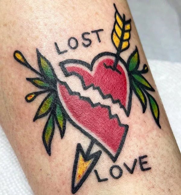 More Broken Heart Tattoos To Wear This Year