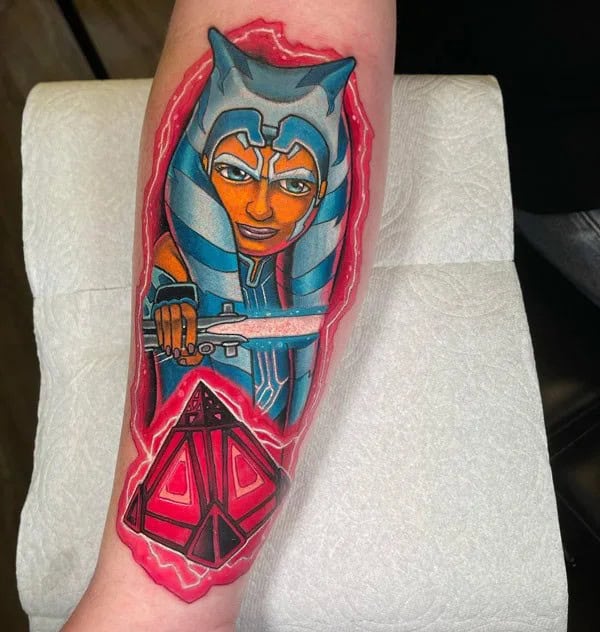 Star Wars Forearm Tattoo