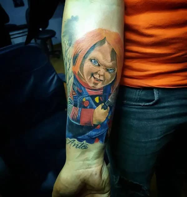 More Chucky Tattoos To Wear This Year