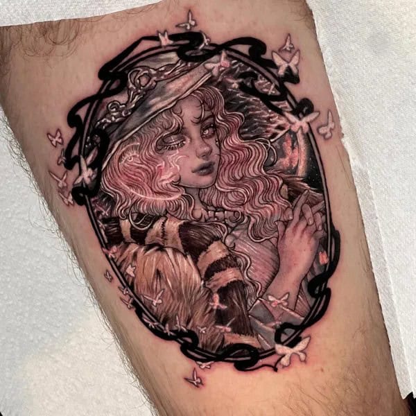 Elden Ring Witch Ranni Tattoo