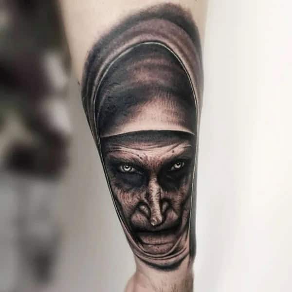 Old School Horror Tattoo