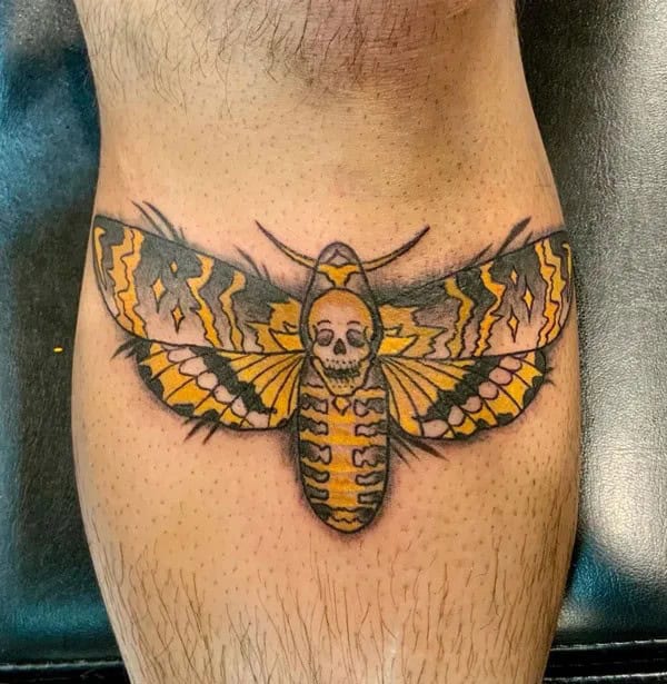 More Death Moth Tattoos That Can’t Be Ignored!